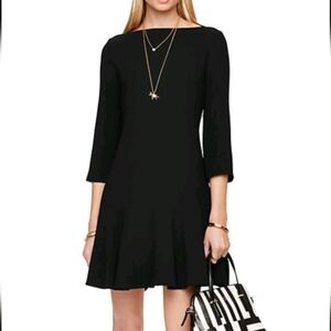 Kate Spade New York Flounce Crepe Mini Dress NWT